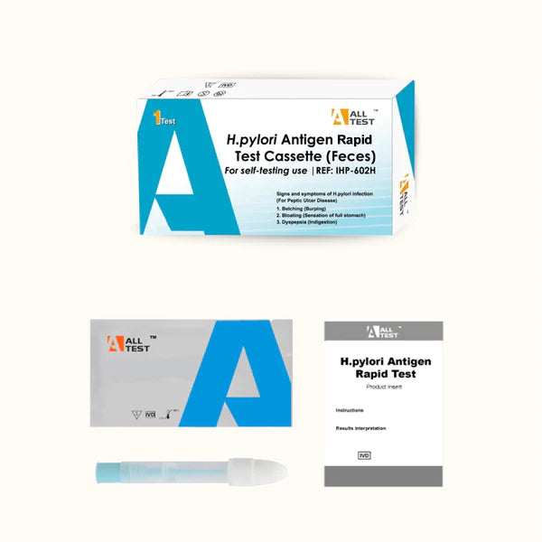 H. pylori Antigen Rapid Test Cassette (Feces) [5 Tests]