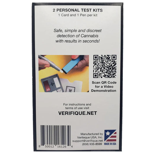 Verifique Home User Cannabis Test Kit (2-Count Box)