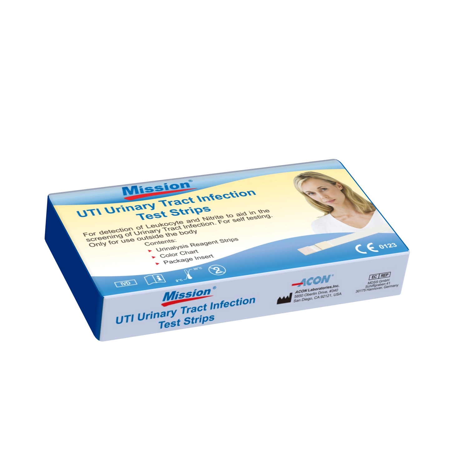 Mission® UTI Urinary Tract Infection Test Strip