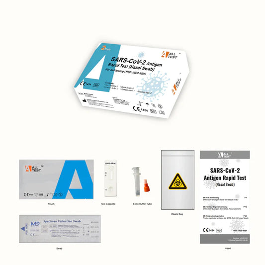 Allltest Covid-19 Antigen Rapid Test Kits [2 Tests / Box]