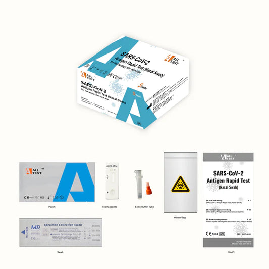 Alltest Covid-19 Antigen Rapid Test Kit [5 Tests / Box]