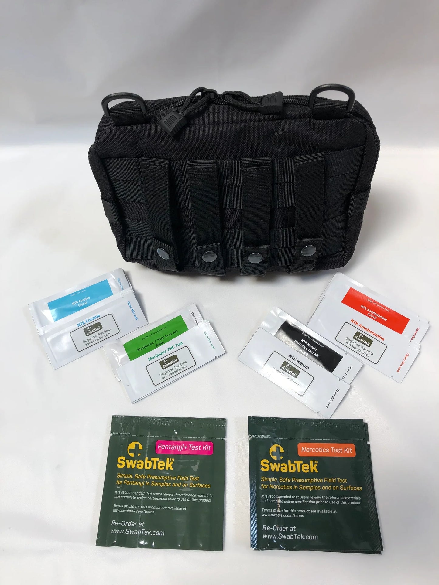 SwabTek Narcotics Go Bag - 60 Tests