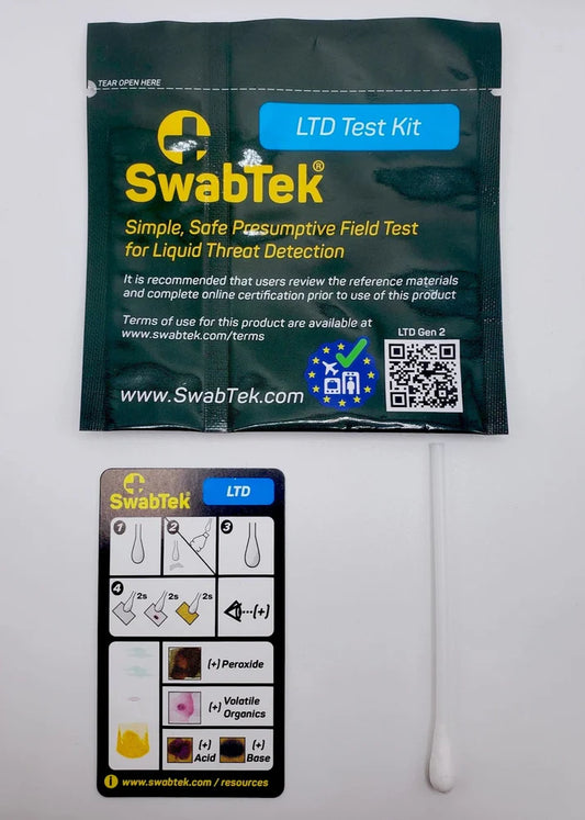 SwabTek Liquid Explosives Detection Kit
