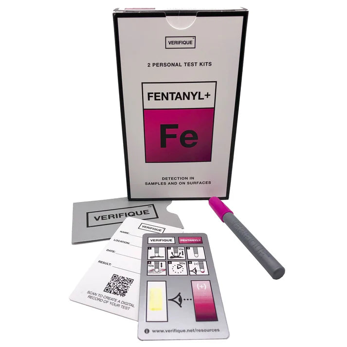 Verifique Home User Fentanyl+ Multi-Drug Test Kit (2-Count Box)