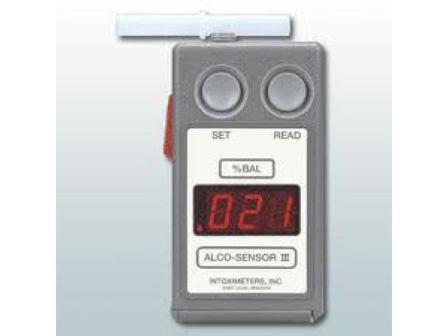 Alco-Sensor III DOT Evidential Breathalyzer