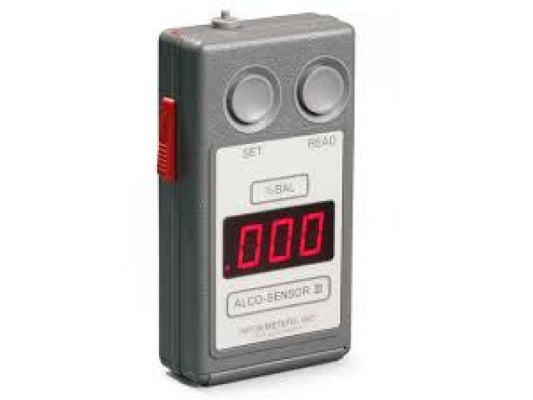 Alco-Sensor III DOT Evidential Breathalyzer