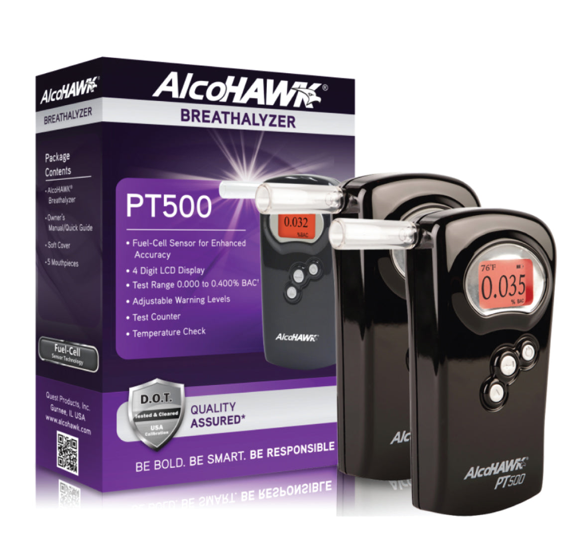 AlcoHAWK Gold Kit (2 PT500)