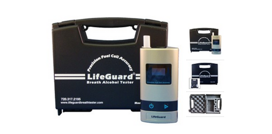 Hard Carrying Case for Lifeloc LifeGuard