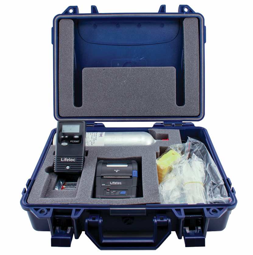 Lifeloc FC20BT GK Kit (Dry Gas and Printer included) DOT Approved Evidential Breathalyzer