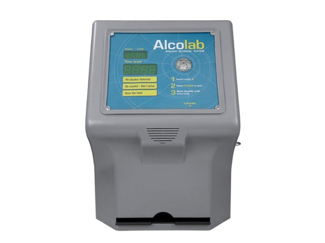 ALCOLAB™ Coin Operated Public Vending Breath Alcohol Tester