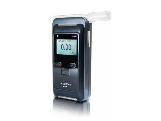 Alcoscan ALP-1 Breathalyzer with replaceable fuel cell sensor (Mobile thermal printer compatible)