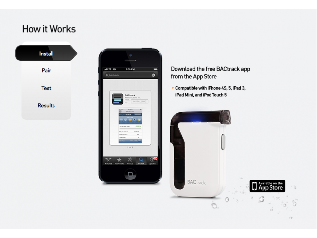 BACtrack Mobile Breathalyzer